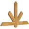 Ekena Millwork Kennewick Rough Sawn Timber Gable Bracket, Western Red Cedar, 48"W x 28"H x 2"D x 4"F, 14/12 Pitch GBW048X28X0204KEN00RWR - alternate 2